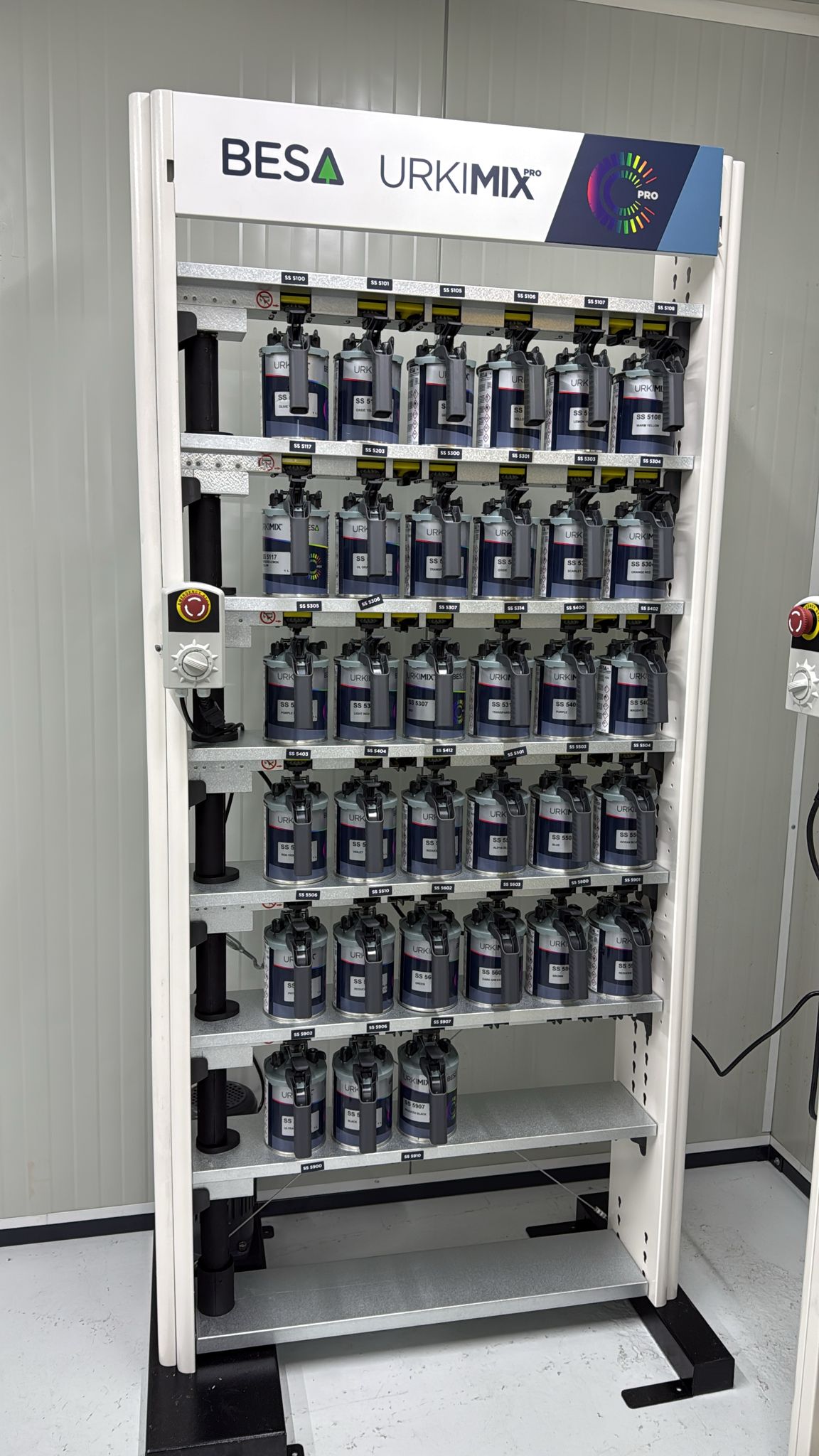 BESA Urkimix Pro mengsysteem